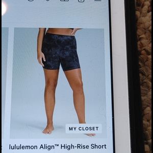 8" diamond dye grey align short